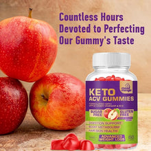 Load image into Gallery viewer, Keto Acv Gummies for Advanced Weight Loss &amp; Belly Fat Burn - Pro Active Super Apple Cider Vinegar Gummies - Rapid Fat Burner Diet Supplement for Women Men - Sugar Free &amp; Gluten Free (1000MG)
